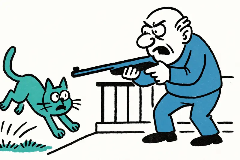 Streit um Terrasse in Son Dameto: 84‑Jähriger soll mit Luftgewehr auf Katze geschossen haben