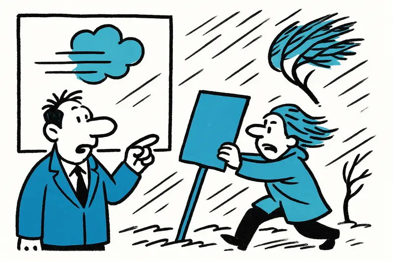 Sturmwarnung auf Mallorca: AEMET warnt vor Böen bis 90 km/h