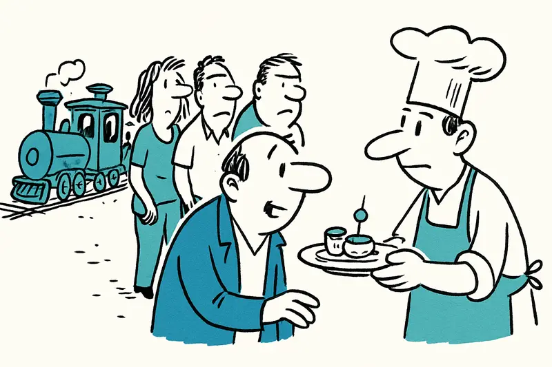 Als der Tapas-Zug durch Sa Cabaneta tuckerte: Ein Abend voller Geschmack und Geduld