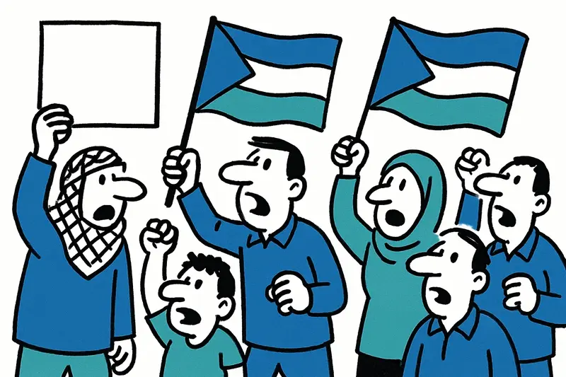 Miles en Palma se manifiestan por Palestina: ruidosa pero pacífica