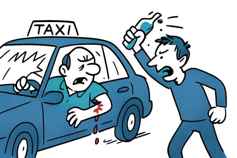 When a Taxi Fare Dispute in Magaluf Turned Bloody: How Safe Are Passengers and Drivers?
