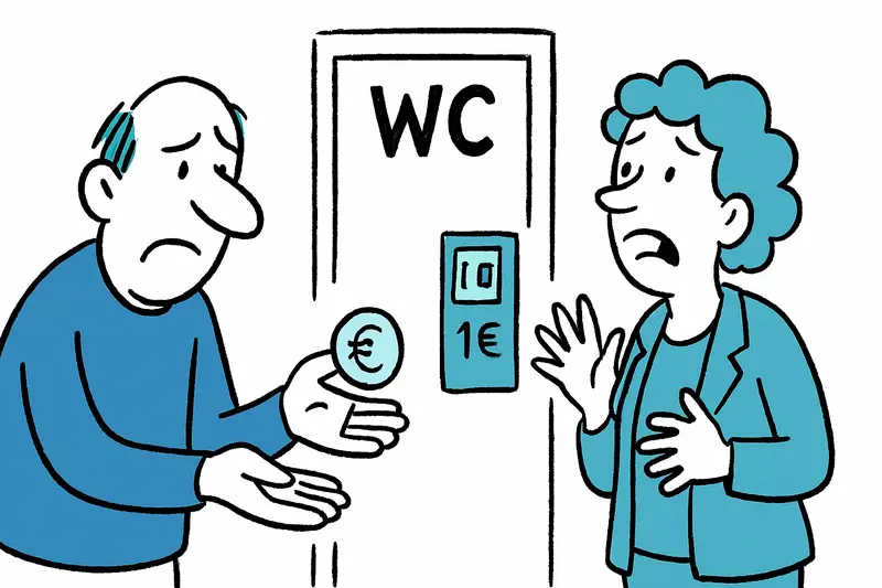 Wenn der Toilettengang im Mercat de l’Olivar plötzlich 1 Euro kostet — wer zahlt den Preis?