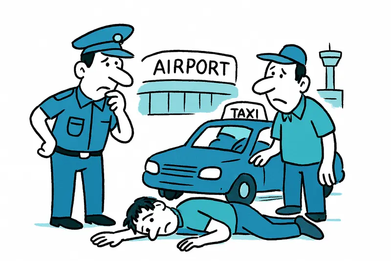 Dead at Menorca Airport: Who Is Responsible for a Man Who Slept on the Road?