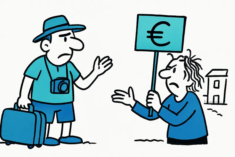 Habitación austera en Mallorca destinada a alojar a trabajadores temporales.