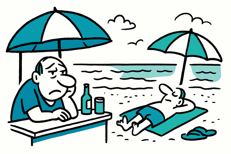 Umsatzrückgang bei Mallorcas Strandbars und Liegenverleihern