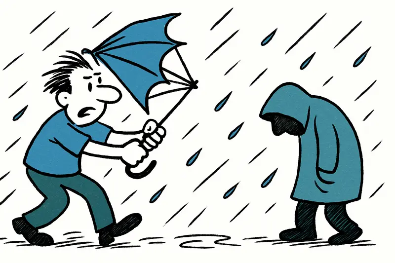 Unwetterwarnung für Freitag: Starkwind und Regen ziehen über Mallorca