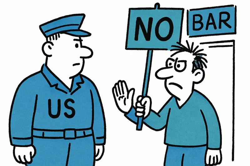 „US Army? No, gracias“: Ein Schild spaltet Palma