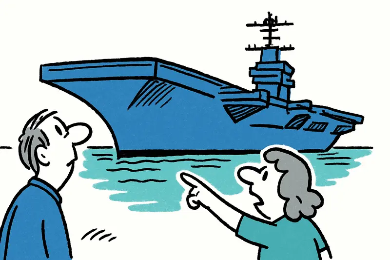 Riesiges Kriegsschiff in der Bucht: USS Gerald R. Ford besucht Palma Anfang Oktober