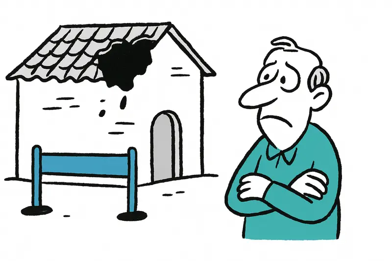 Loch im Dach der Karthause von Valldemossa — Anwohner besorgt, Toiletten gesperrt