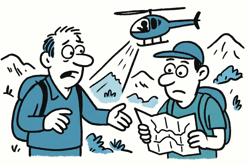 Equipo de rescate recorre la sierra de Tramuntana buscando a un padre y su hijo desaparecidos