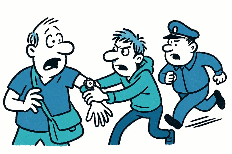 Uhrenraub in Palma: Festnahme nach Verfolgung – ein Reality-Check