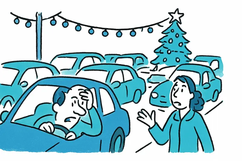 Traffic and confusion on the Avenidas: Christmas lights trigger traffic chaos in Palma