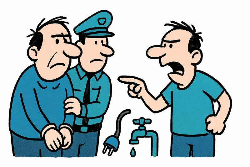 Vermieter in Manacor festgenommen: Mieter bedroht, Strom und Wasser abgestellt