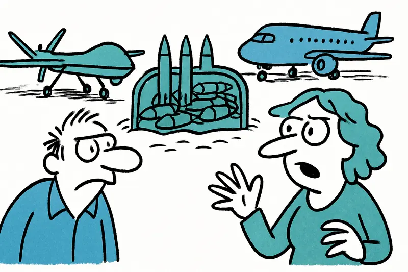 Weapons Depot at Son Sant Joan Airport — Drones, Missiles and the Mallorca Debate
