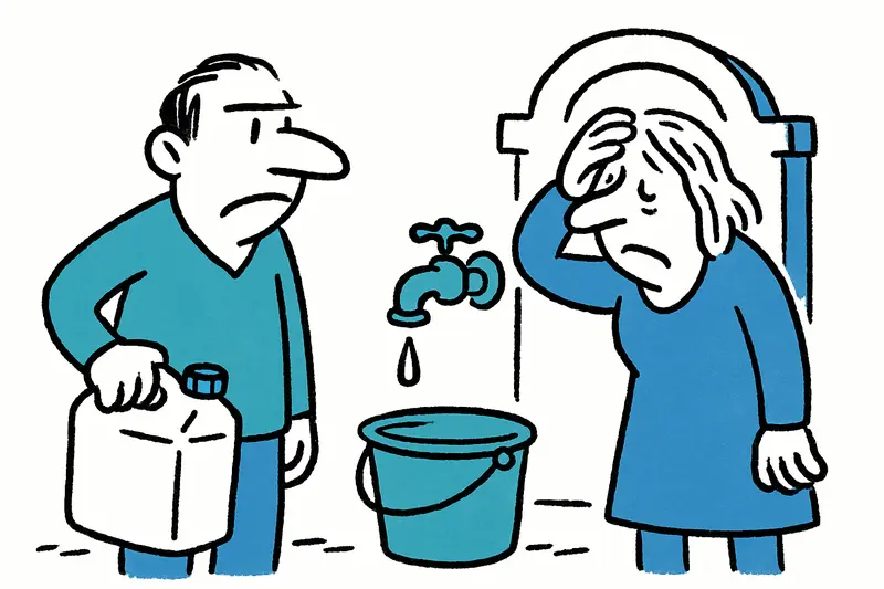 Crisis de agua en Valldemossa: partes del pueblo ya sin agua de la red