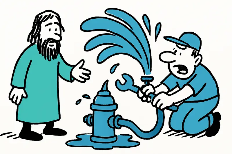 Wasserlos in Porto Cristo: Reparatur gerät außer Kontrolle