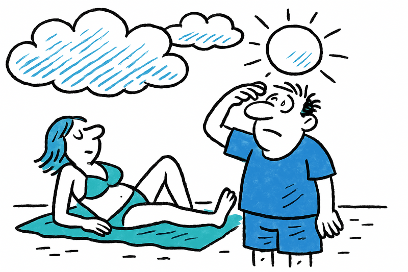 Überwiegend bewölkt und warm: Wettervorhersage für Alcúdia am 06. August 2025