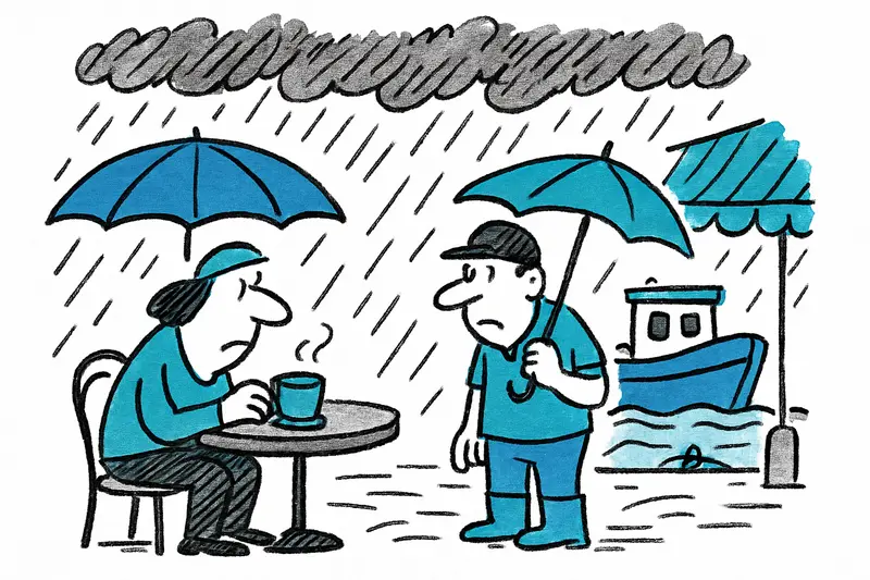 Wetter in Cala Millor am 11. Oktober 2025: Regen und milde Temperaturen