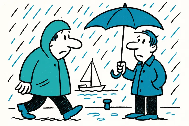 Wetter in Port d'Andratx: Mäßiger Regen, milde Temperaturen