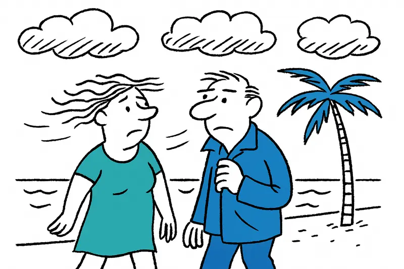 Wetter in Santa Ponsa am 20. September 2025: Wolken, milde Wärme und Seewind