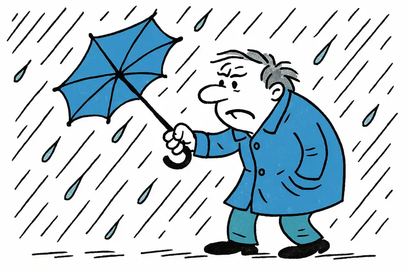 Wetter für Sóller am 13. Oktober 2025: Ganztägiger Regen und frische Brise