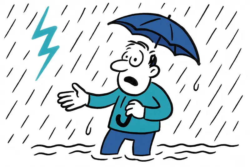 Wetterwarnung: Sintflutartige Regenfälle und Gewitter für Mallorca angekündigt