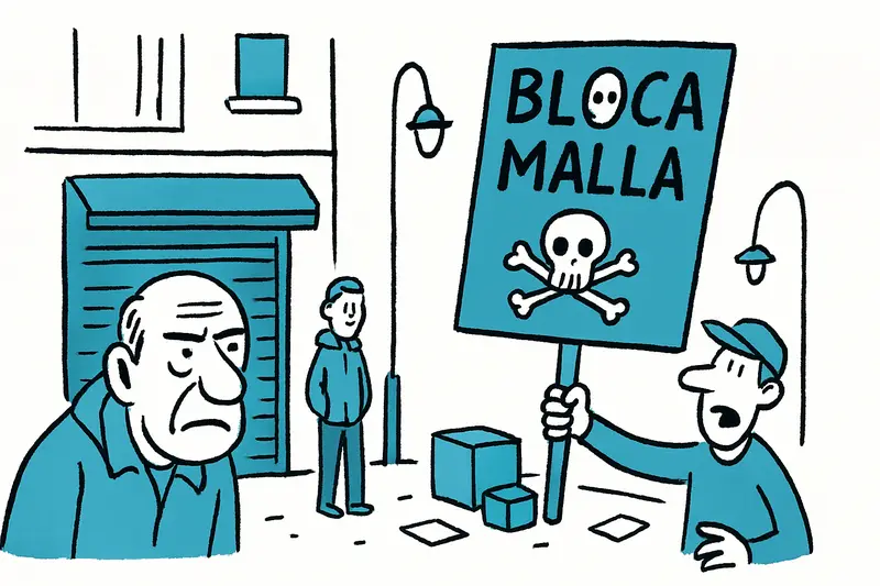 How serious are the threats from "Blocus Mallorca"? A reality check from Palma