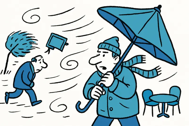 Wintersturm auf Mallorca: Böen, Frost und fehlende Alltagsvorsorge