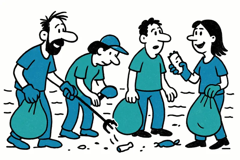 World Clean Up Day auf Mallorca: Freiwillige treffen sich in Cala Gamba