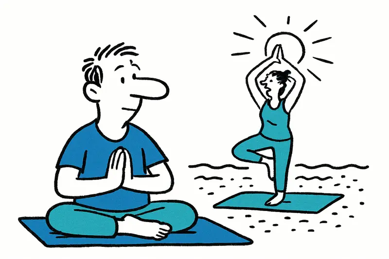 Auf die Matte — Yoga del Mar Spirit Festival in Llubí Ende August