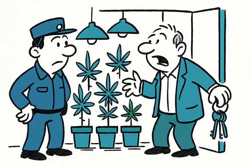Cannabisfund bei Zwangsräumung in Son Servera – Ein Reality-Check