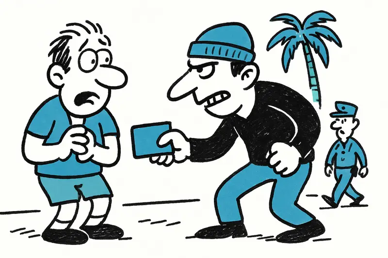 Extorsión de 200 euros: turista asaltado en la Playa de Palma — Qué debe hacerse ahora