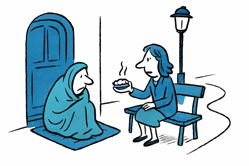 When the Old Town Sleeps — and Some Remain on the Street