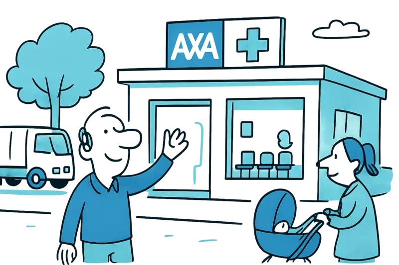 Axa inaugura su primer centro de salud en Palma: tres millones, 650 m² y un poco de cercanía para La Vileta