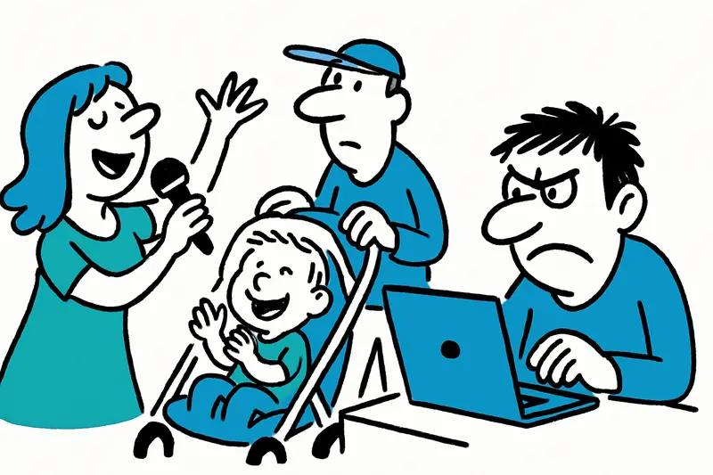 Cuando las melodías del Ballermann encuentran sonrisas infantiles — y el odio se descarga en la red