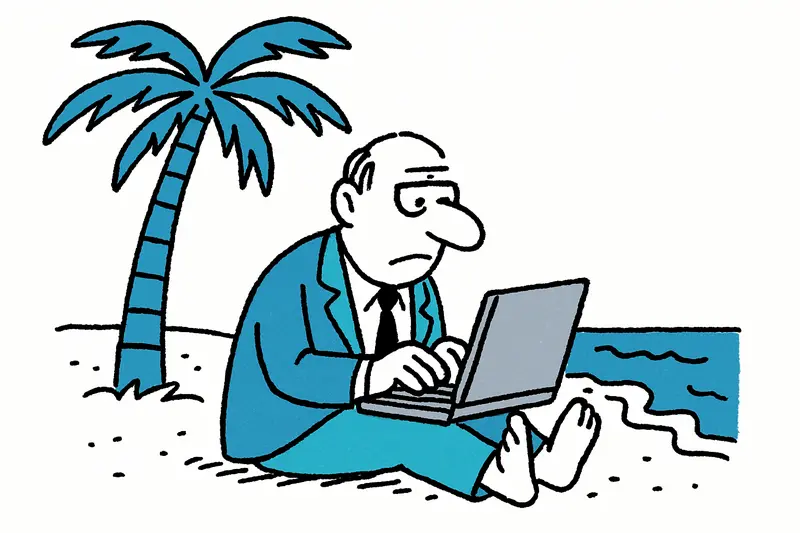 Beamte auf Workation: Wie granular darf Staatsarbeit unter Palmen sein?