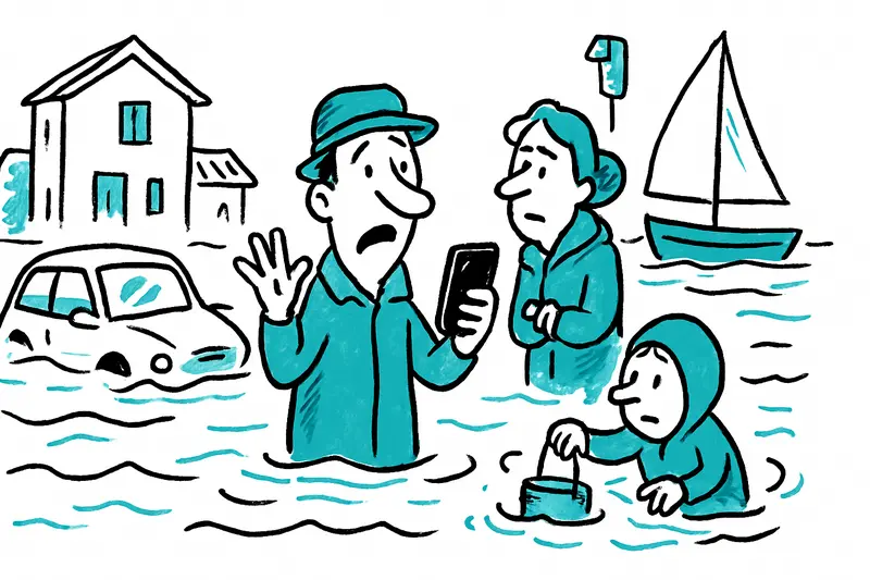 Cuando la calle del pueblo se convirtió en inundación: lo que la borrasca Adam nos dice sobre la vulnerabilidad de Mallorca