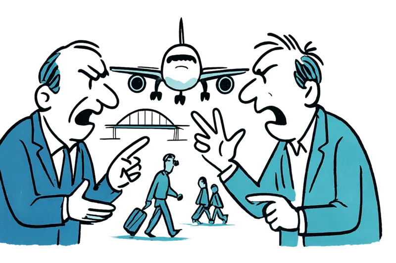 Conflicto aeroportuario: puente, pronósticos y la cuestión de la responsabilidad