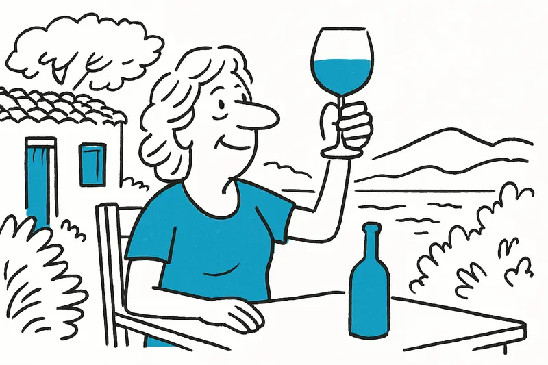 También puede permitirse una copa de vino: Cómo una autora utiliza Mallorca como escuela de vida