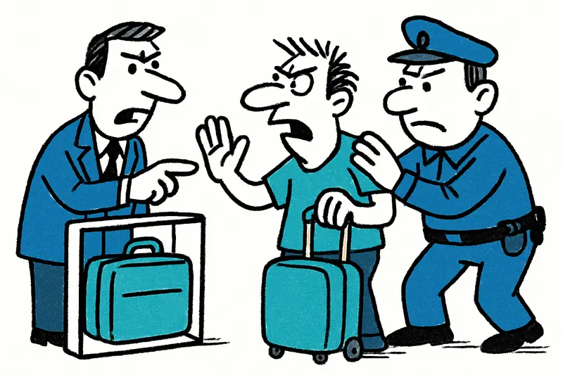 Por disputa por equipaje de mano no viajó a Mallorca: berlinés expulsado en la puerta de embarque — investigaciones en curso