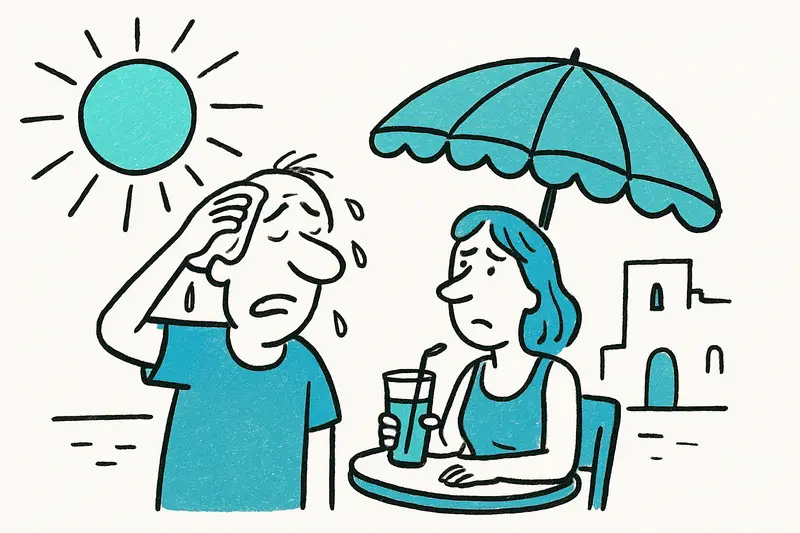 Hitze-Tipps von der Insel: So übersteht man die 40‑Grad‑Tage