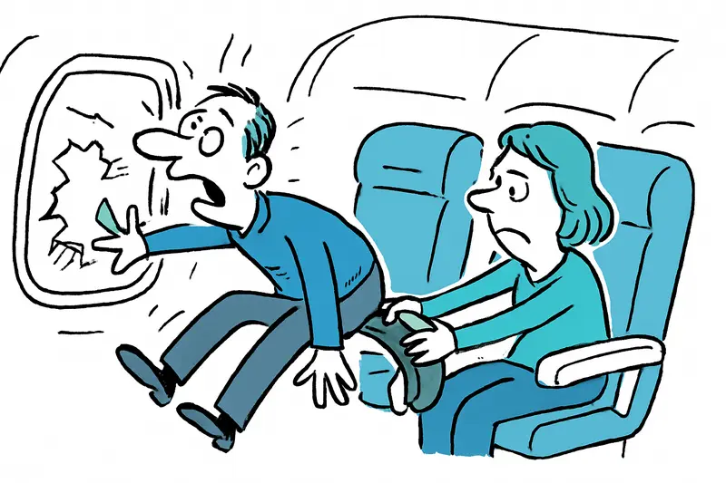 „Ich hielt seine Beine“ – Fenster‑Drama im Ryanair‑Jet: Was wirklich auf dem Radar fehlt