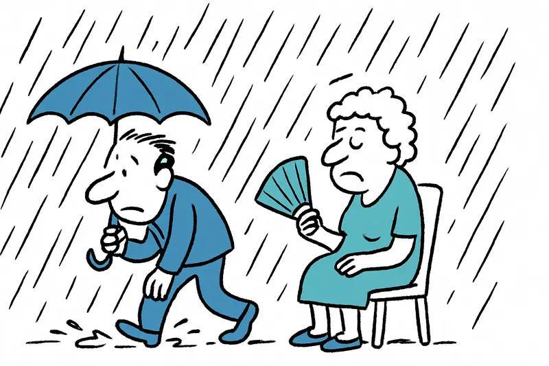 Lluvias breves, noches templadas: por qué el calor en Mallorca solo se redujo momentáneamente