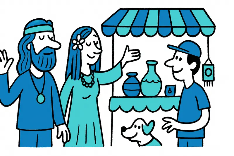 Las Dalias en Santa Ponça: tres días de mercado hippie en El Molino