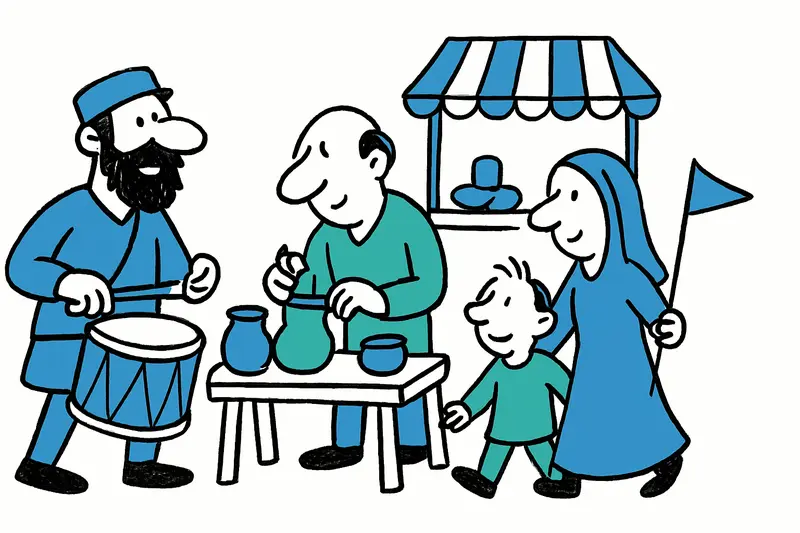 Mittelaltermarkt in Capdepera: Trommeln, Handwerk und Familienzeit
