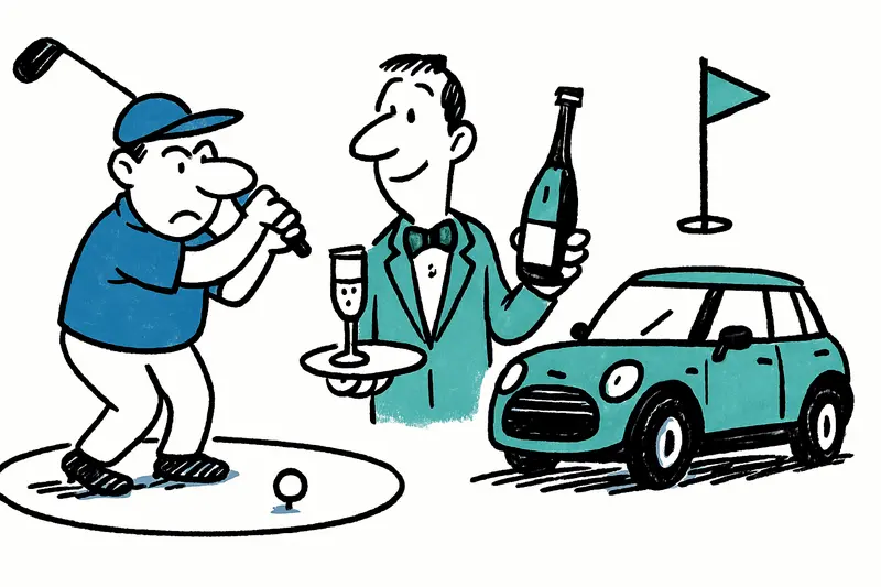 MM-Frühlingscup: Abschlag, Champagner und ein Mini fürs Hole‑in‑One