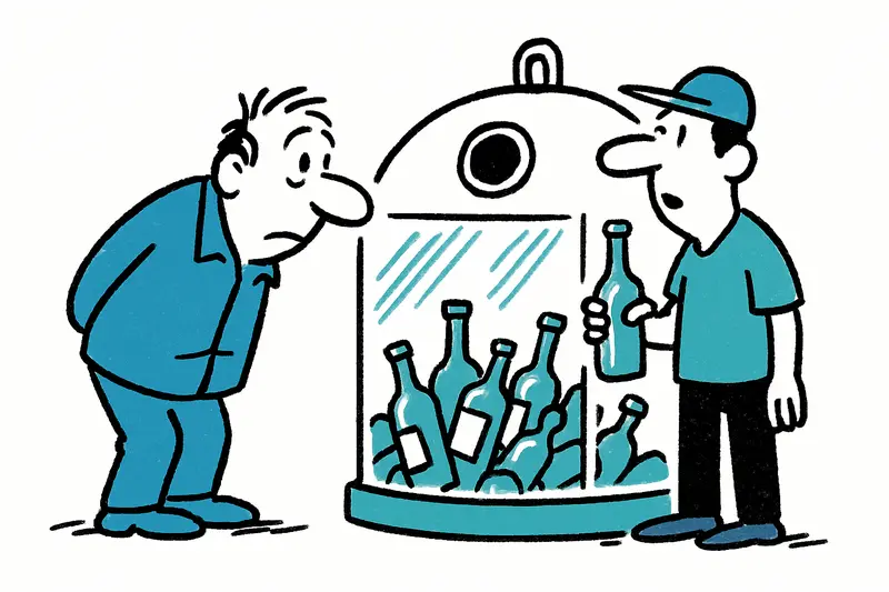 Transparente en Pere Garau: el contenedor de vidrio de Palma hace visible el reciclaje