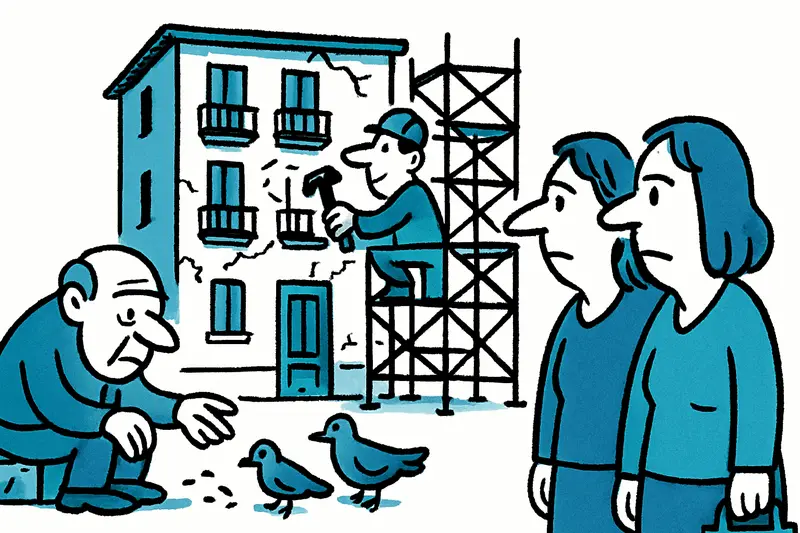¿Puede rehabilitarse de forma socialmente responsable una casa de 1890? La pensión en la calle Can Martí Feliu