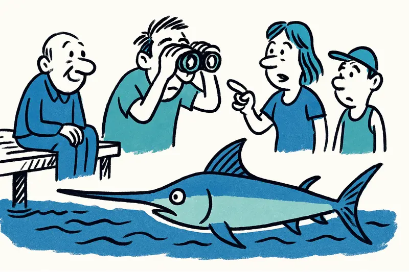 Calm Alarm in Portocolom: Spearfish Instead of Sharks