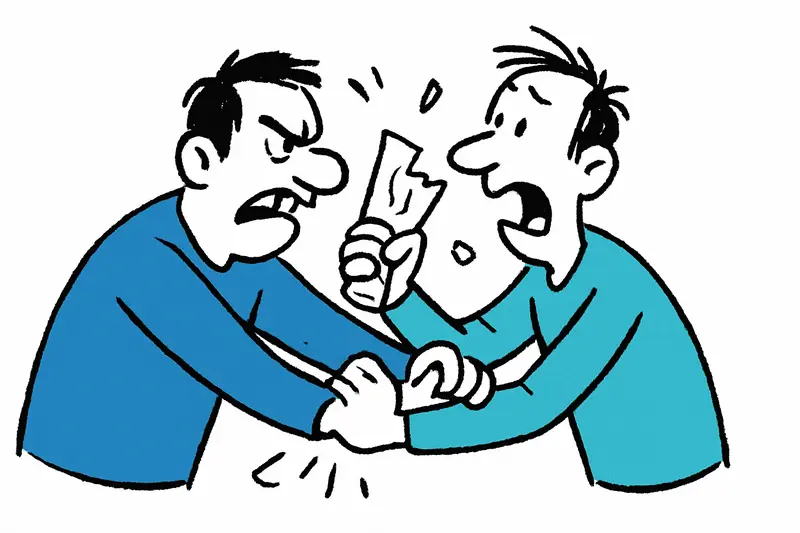 Brawl on Schinken Street: When a Glass Dispute Mirrors the Underlying Problem